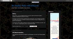 Desktop Screenshot of mrdaddypoko.blogspot.com