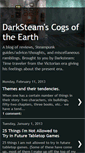 Mobile Screenshot of darksteamscogsoftheearth.blogspot.com