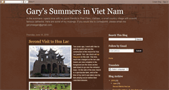 Desktop Screenshot of garyinvietnam.blogspot.com