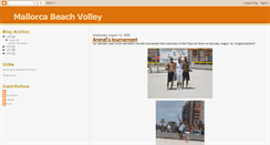 Desktop Screenshot of mallorcabeachvolley.blogspot.com