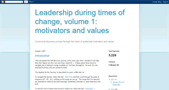 Desktop Screenshot of leadershipduringtimesofchange.blogspot.com