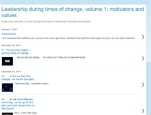 Tablet Screenshot of leadershipduringtimesofchange.blogspot.com