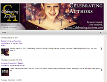 Tablet Screenshot of celebratingauthors.blogspot.com