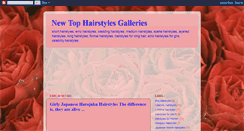 Desktop Screenshot of newtophairstylesgalleries.blogspot.com