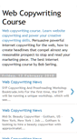 Mobile Screenshot of power-copy-writing-internet-course.blogspot.com