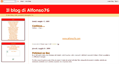 Desktop Screenshot of alfonso76.blogspot.com