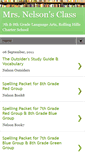 Mobile Screenshot of mrsnelsonslanguageartsclass.blogspot.com