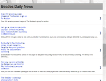 Tablet Screenshot of beatlesdaily5.blogspot.com