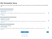 Tablet Screenshot of dieversteekteverse.blogspot.com