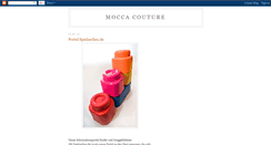 Desktop Screenshot of mocca-couture.blogspot.com