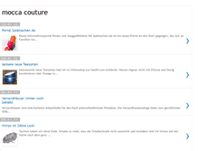 Tablet Screenshot of mocca-couture.blogspot.com