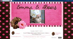 Desktop Screenshot of emmaebows.blogspot.com