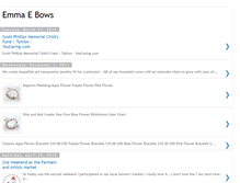 Tablet Screenshot of emmaebows.blogspot.com
