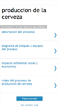 Mobile Screenshot of producciondelacerveza.blogspot.com