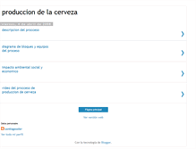 Tablet Screenshot of producciondelacerveza.blogspot.com