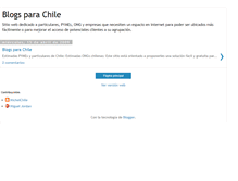 Tablet Screenshot of blogsparachile.blogspot.com