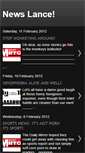 Mobile Screenshot of newslance.blogspot.com