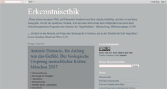 Desktop Screenshot of erkenntnisethik.blogspot.com