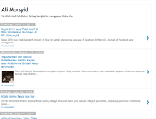 Tablet Screenshot of kangalimursyid.blogspot.com