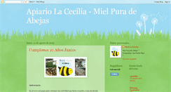Desktop Screenshot of apiariolacecilia.blogspot.com
