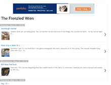 Tablet Screenshot of frenziedwren.blogspot.com