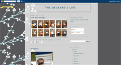 Desktop Screenshot of deckardslife.blogspot.com