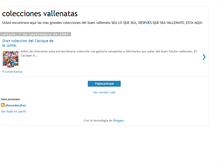 Tablet Screenshot of coleccionesvallenatas.blogspot.com