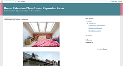 Desktop Screenshot of houseextensionplans.blogspot.com
