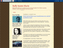 Tablet Screenshot of buffy-sainte-marie.blogspot.com