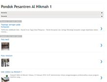 Tablet Screenshot of ponpesalhikmahone.blogspot.com