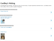 Tablet Screenshot of coolboykl.blogspot.com