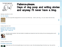 Tablet Screenshot of patience-please.blogspot.com