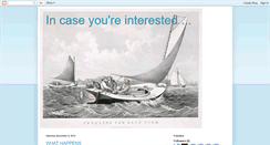 Desktop Screenshot of incaseyoureinterested-johnhealey.blogspot.com