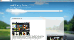 Desktop Screenshot of amkracing.blogspot.com