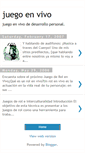 Mobile Screenshot of juegoenvivo.blogspot.com