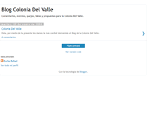 Tablet Screenshot of blogcoloniadelvalle.blogspot.com
