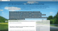 Desktop Screenshot of leydeestadistica.blogspot.com
