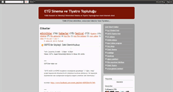 Desktop Screenshot of etusinema.blogspot.com