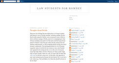 Desktop Screenshot of lawstudentsforromney.blogspot.com