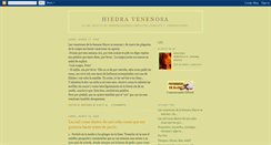 Desktop Screenshot of hiedravenenosa.blogspot.com