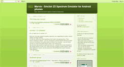 Desktop Screenshot of marvin-emulator.blogspot.com