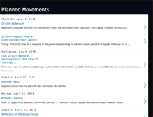 Tablet Screenshot of plannedmovements.blogspot.com