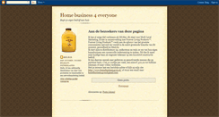 Desktop Screenshot of homebusiness4everyone.blogspot.com