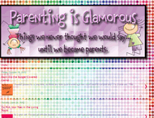 Tablet Screenshot of parentingisglamorous.blogspot.com