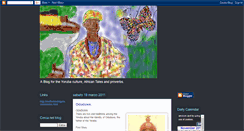 Desktop Screenshot of africantales2010.blogspot.com