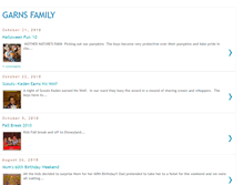 Tablet Screenshot of garnsfamily.blogspot.com