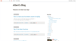 Desktop Screenshot of albertguo.blogspot.com