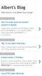 Mobile Screenshot of albertguo.blogspot.com