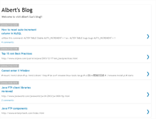 Tablet Screenshot of albertguo.blogspot.com