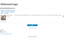 Tablet Screenshot of hollywoodsugar.blogspot.com